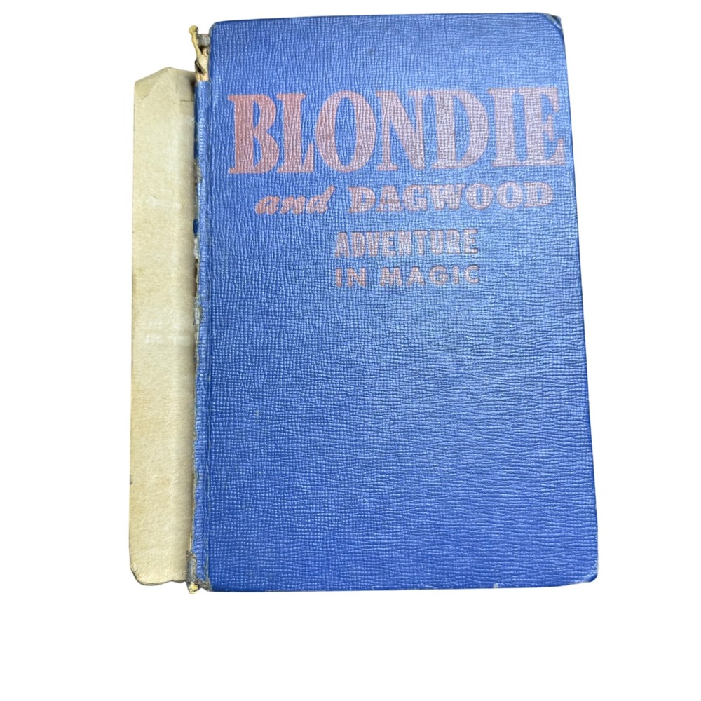 Blondie and Dagwood Adventure in Magic‎ Whitman Authorized Edition Young 1944